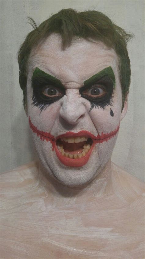 Joker Face Paint | Joker face paint, Makeup tutorial for beginners ...