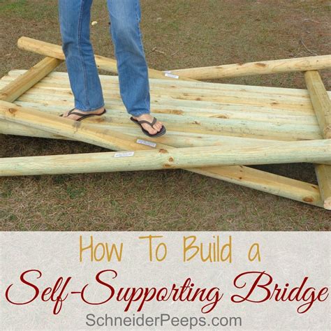 Self Supporting Bridge - Creative Simple Living