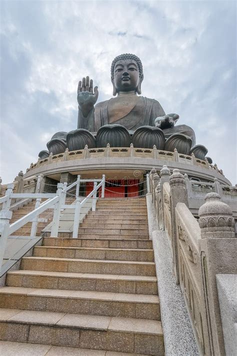 Big Buddha in Po Lin Monastery on Lantau Hong Kong Stock Image - Image of lantau, buddhist: 81163103