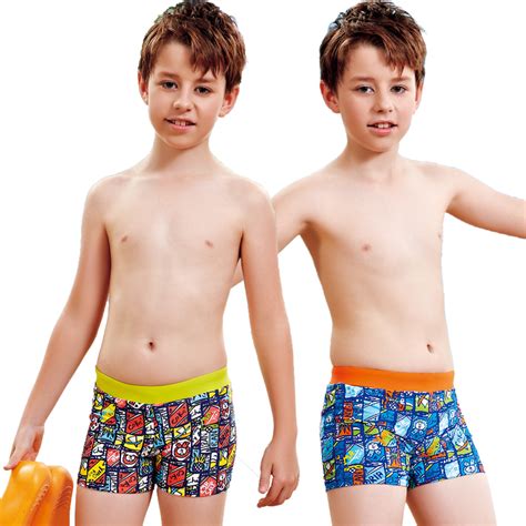 Yingfa children's swimming trunks Boys swimsuit Boys baby middle and large children Children ...