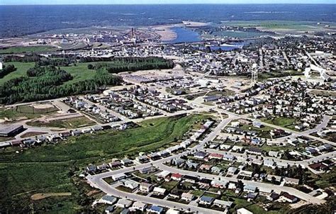 Aerial View of Kapuskasing Ontario, Canada. By Striderv, via Flickr | Aerial view, Aerial, City ...