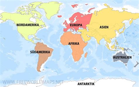 Weltkarten kostenlos - Freeworldmaps.net