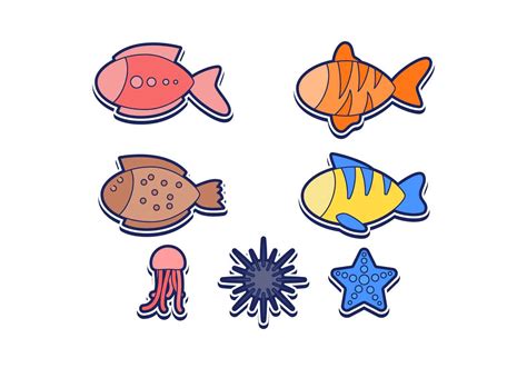 Free Outstanding Ocean Fish Vectors 157642 Vector Art at Vecteezy