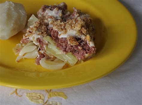 Aunt B on a Budget: Corned Beef and Cabbage Casserole