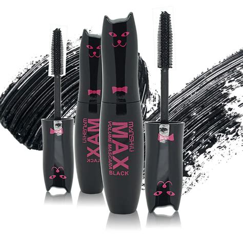 Mascara Black Waterproof Eye Mascara Thick Curling Eye Eyelashes Extension Cosmetics Makeup ...