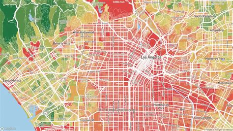 The Safest and Most Dangerous Places in Los Angeles, CA: Crime Maps and ...