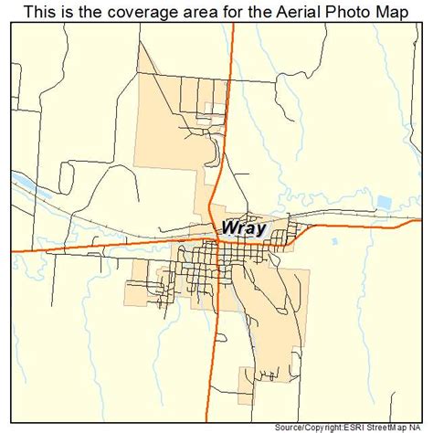 Aerial Photography Map of Wray, CO Colorado