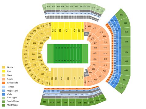 Lsu Football Stadium Seating Map