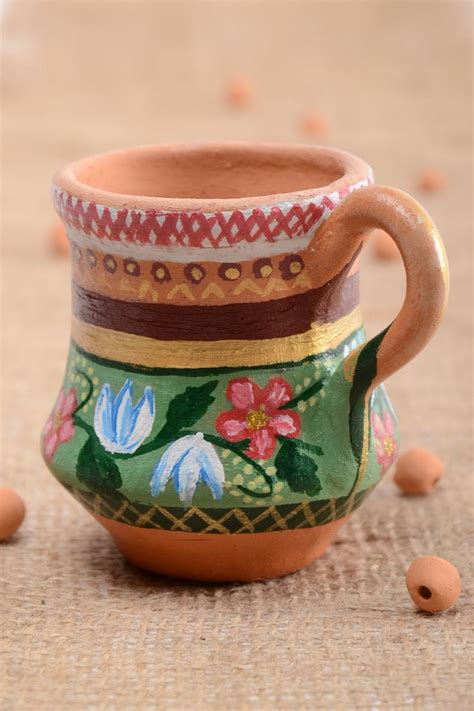 Handmade decorative ceramic cup clay mug designs decorative ceramics pottery art 1021440346 ...