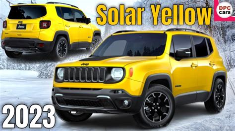 New 2023 Jeep Renegade Upland Special Edition in Solar Yellow - YouTube