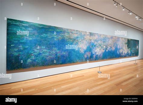 Water Lilies (1914-1926), Claude Monet, MoMA, New York, USA Stock Photo ...