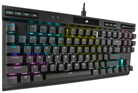 Corsair K70 RGB TKL (Tenkeyless) - Mechanical Keyboard