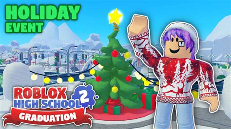 Roblox High School 2 on Twitter: "🎄 The V2.0 Update + Holiday Event is LIVE! 🎄 ⛄ Updated Winter ...