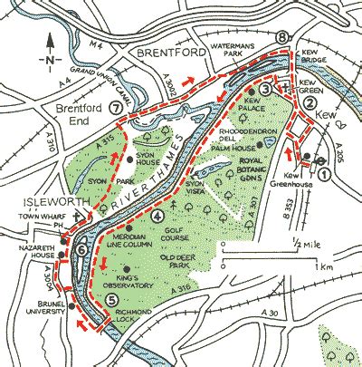 Kew Gardens Tube Map