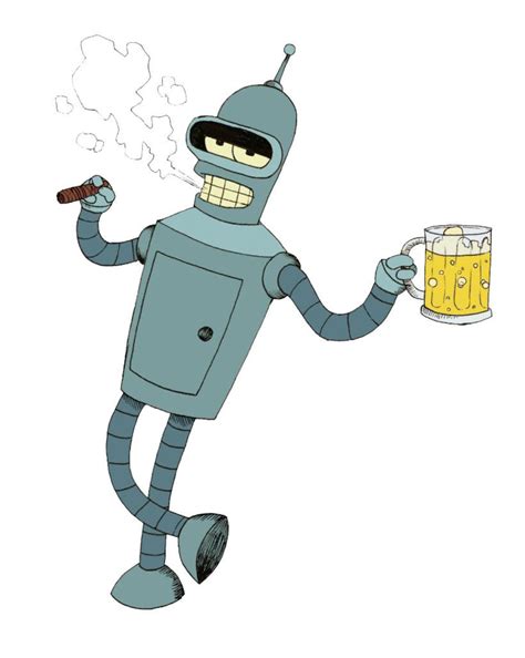 Futurama Bender Svg Pdf Eps Png Dxf Jpg digitalinstant - Etsy Österreich