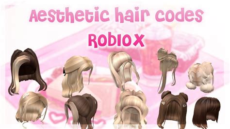 Cute Roblox Hair Codes / While there's not a ton of options, you can actually get some pretty ...