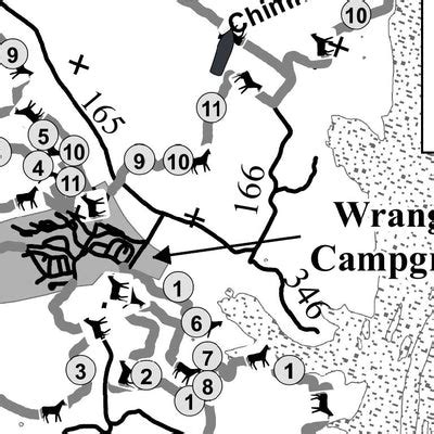 Land Between The Lakes - Wranglers Campground Trails map by US Forest ...