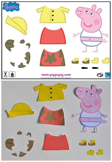 Peppa Pig Winter Activities & Colouring | Livro sensorial de feltro, Livros calmos, Brinquedos e ...