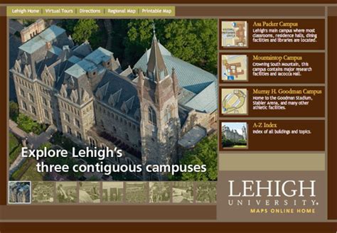 Lehigh University Interactive Campus Map Project