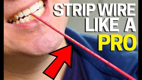 How to Strip Electrical Wire like a Pro 6 Ways - YouTube