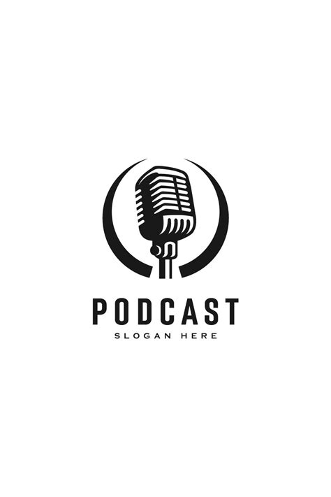 Podcast Logo Vector Design | MasterBundles