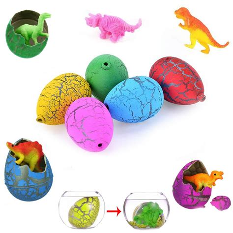 30 Two Inch Dinosaur Grow Eggs - Grows Like Magic! - Cool Colors and ...