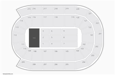 Huntington Center Seating Chart With Seat Numbers | Two Birds Home