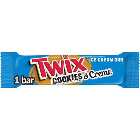 TWIX Cookies & Cream Vanilla Ice Cream Bars With Crunchy Chocolate Cookie Pieces 1-Ct – Walmart ...