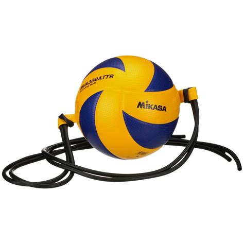 Mikasa FIVB Attack Trainer Indoor Volleyball with Tethers and Elastic Cords - Walmart.com ...