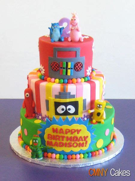 Yo gabba gabba cake | Birthday cake kids, Cake, Cake business