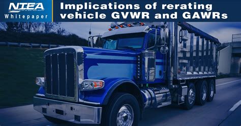 The role of GVWR and GCWR in specifying work trucks