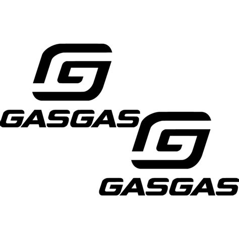 Gas Gas Logo Die Cut Stickers Decals - DecalsHouse