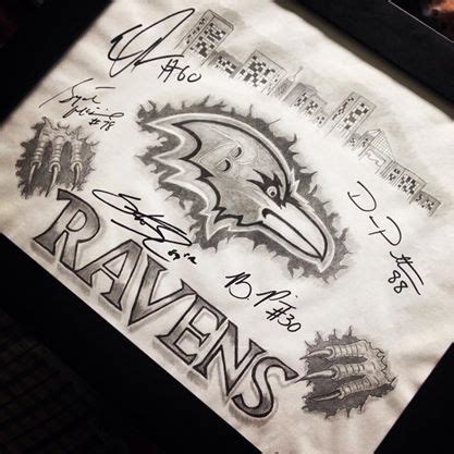 Baltimore Ravens Drawing at GetDrawings | Free download