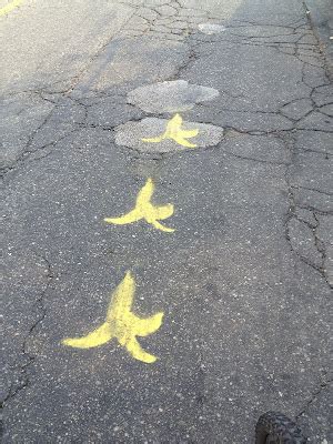 Damn Arbor: Banana peel stencils