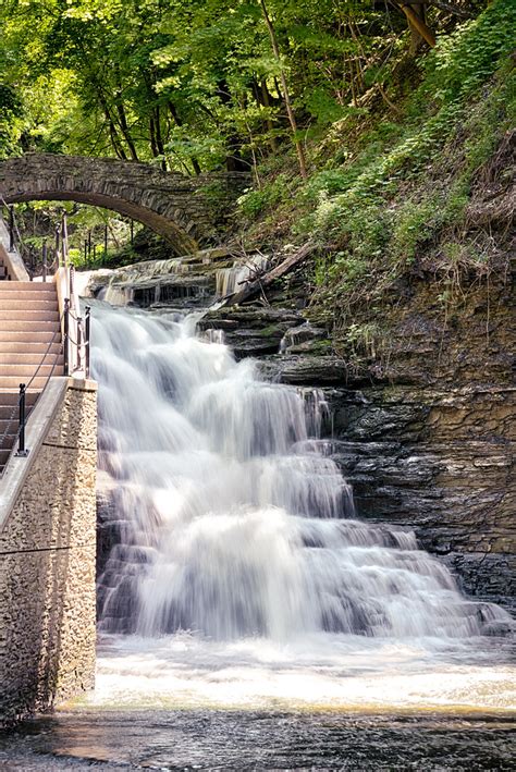 Cascadilla Gorge - Falls and Steps | Around the mid-point of… | Flickr