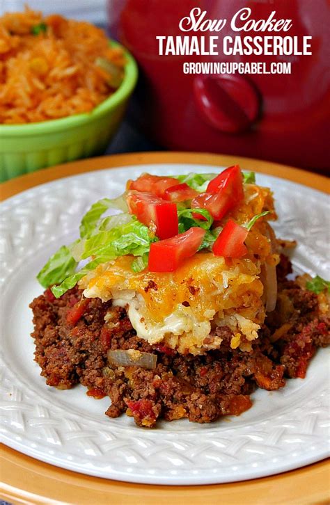 Slow Cooker Tamale Casserole Recipe