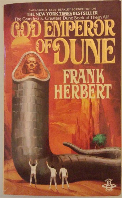 God Emperor of Dune (Book 4 in the Dune Series) -- Frank Herbert | Dune book, Books, Fantasy books