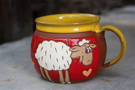 Coffee mug handmade Pottery coffee mug Cup for kids | Etsy