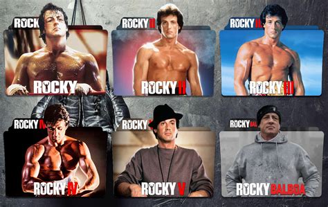 Rocky Film Series Folder Icons by Harry312 on DeviantArt