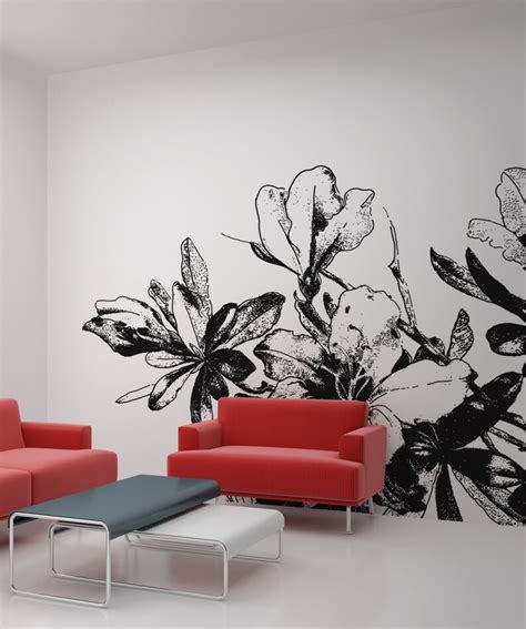 Blooming Flowers Vinyl Wall Decal Sticker OS_AA264B - Etsy