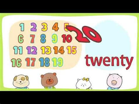 Number song 1-20 for children Lockdown play along for kids - YouTube