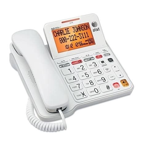 AT&T CL4940 Corded Phone System with Large Display | Nexhi