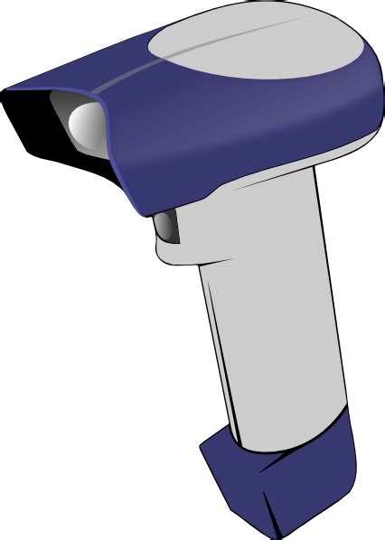 Barcode Handheld Scanner Clip Art at Clker.com - vector clip art online, royalty free & public ...