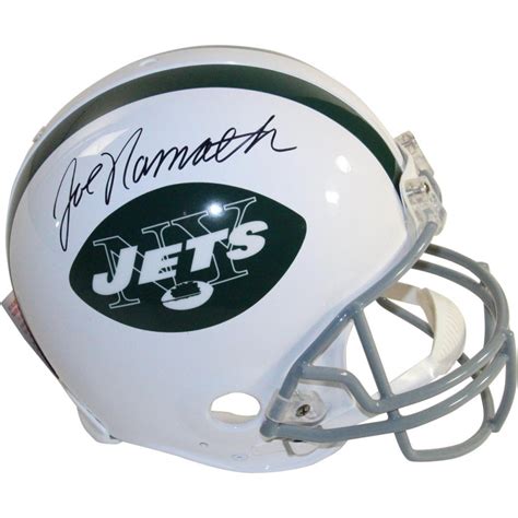 Joe Namath Signed Jets Full-Size Authentic Proline Throwback Helmet ...