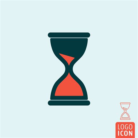 Sand clock icon isolated 557448 Vector Art at Vecteezy