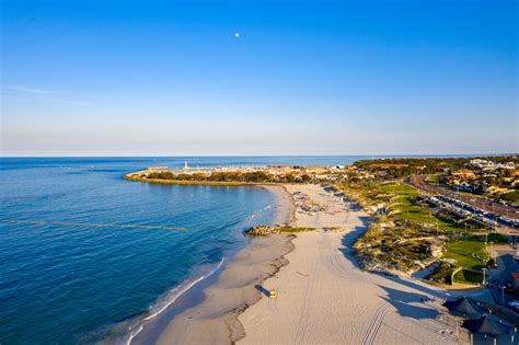 Hillary's Beach Drone shot Perth, Australia