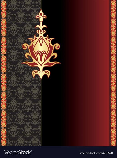 Elegant floral Royalty Free Vector Image - VectorStock