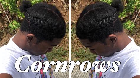 Cornrow Tutorial - YouTube