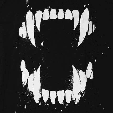 Vampire teeth, Gray wolf Fang Drawing Werewolf Wolf tooth, vampires, monochrome, computer ...