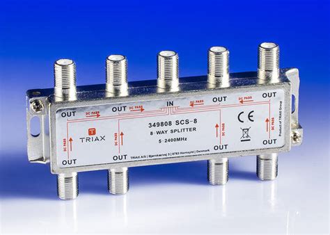 Tv Splitter 8 Way UHF - FM